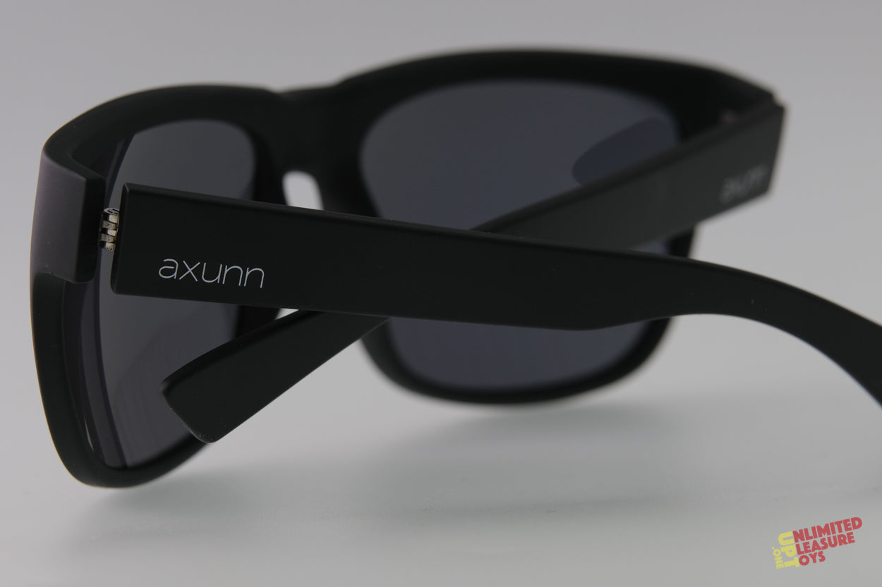 Lunettes solaires Axunn Aircraft Polarisées noires/flash métal