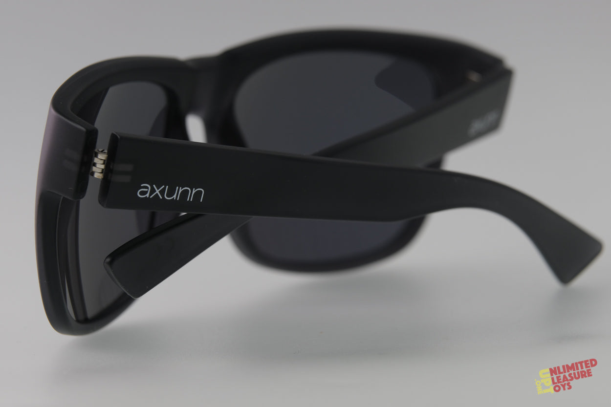 Lunettes solaires Axunn Aircraft Polarisées noires/flash gold